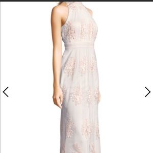 NWT - Adrianna Papell brand embroidered gown